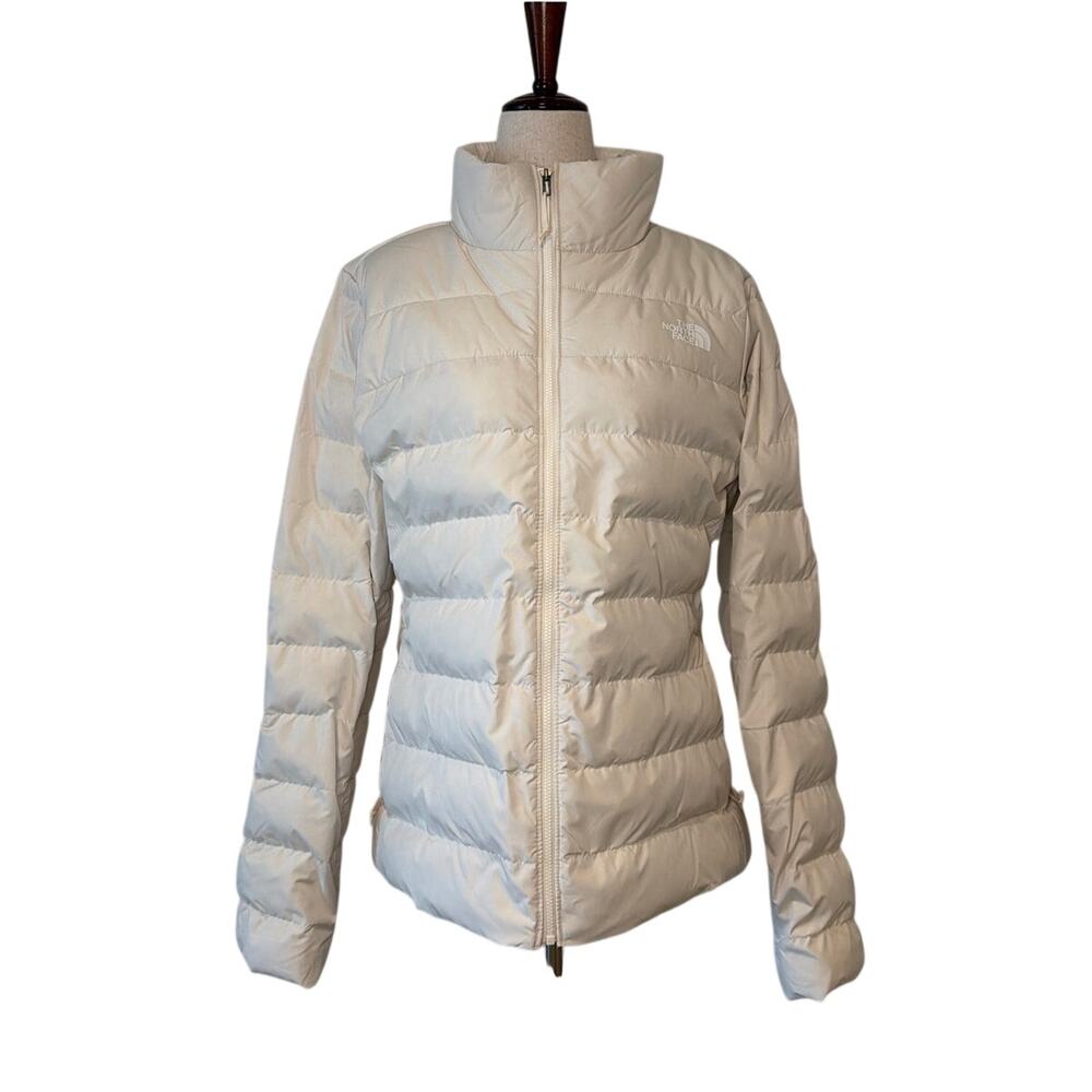 The North Face Aconcagua 3 Down Jacket, White Dune, Women's Large *W/ FLAWS*